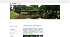 Desktop Screenshot of capilladelsenor.org