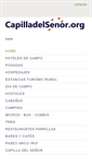 Mobile Screenshot of capilladelsenor.org